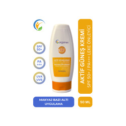 Organex Aktif Güneş Kremi SPF50+ 100 ML